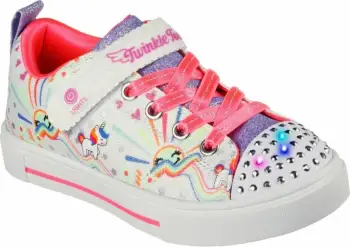 Atlete për vajza Skechers, me ngjyra