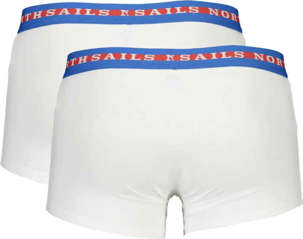 Të brendshme për meshkuj NORTH SAILS Boxer, të bardha - 2