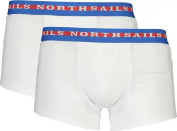 Të brendshme për meshkuj NORTH SAILS Boxer, të bardha