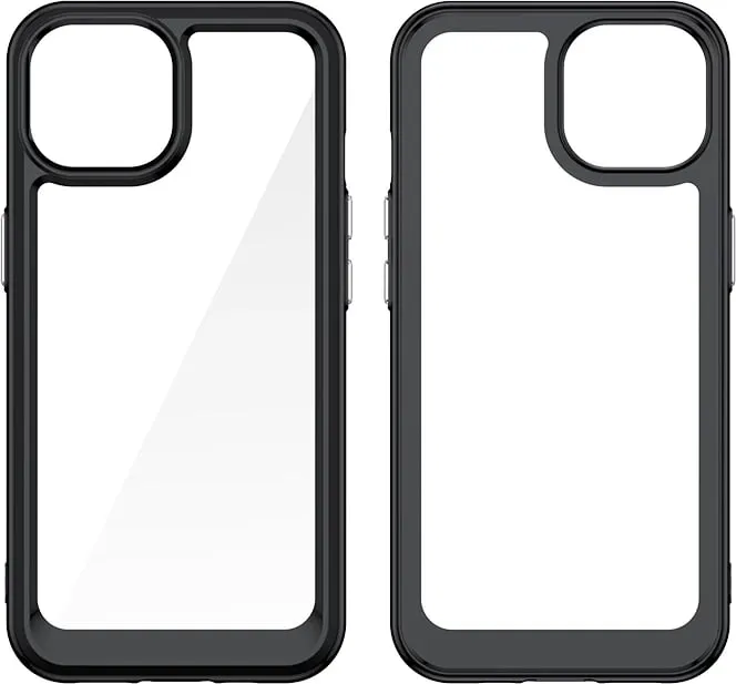 Mbështjellës Hurtel Outer Space Case për iPhone 15, transparent - 2