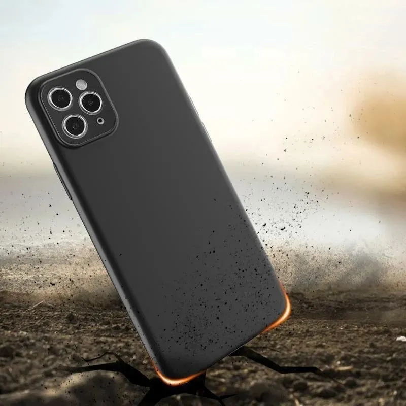 Mbështjellës Hurtel Soft Case për Xiaomi Redmi Note 12 Pro+, silikon i hollë, zi - 2