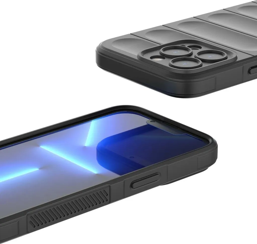 Kapak mbrojtës Hurtel Magic Shield Case për iPhone 13 Pro Max, fleksibël, i blinduar, i kuq - 17