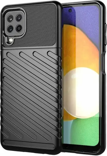 Mbështjellës Hurtel Thunder Case për Samsung Galaxy A22 4G, TPU, Kaltër