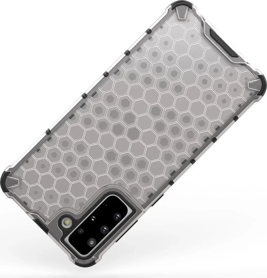 Mbështjellës Hurtel për Samsung Galaxy S22 Ultra, honeycomb, blu - 6