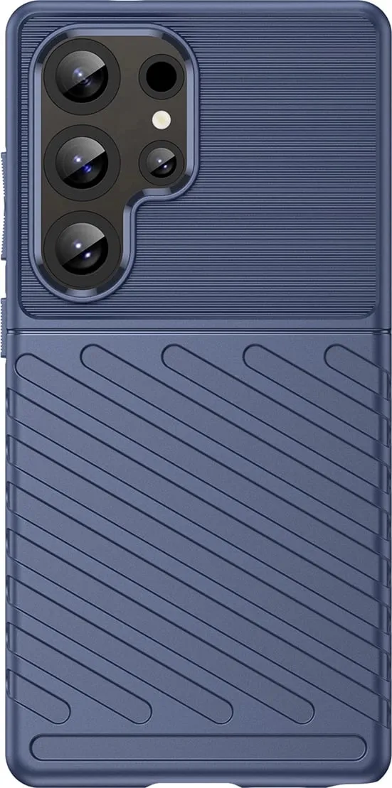 Mbështjellës Hurtel Thunder Case për Samsung Galaxy S25, TPU, Blu - 2