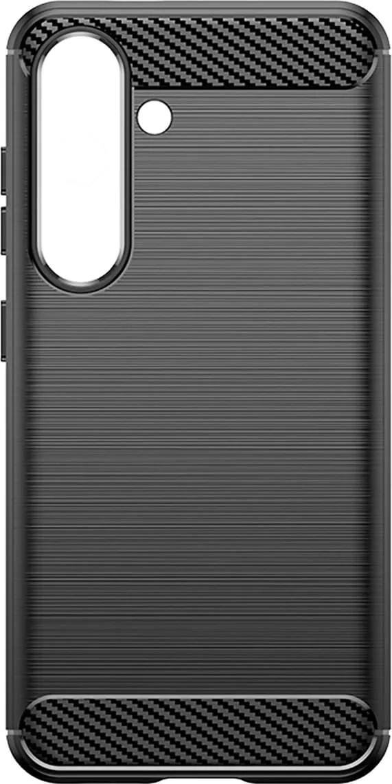Mbështjellës Hurtel Carbon Case për iPhone 16e, silikon, kaltër - 6
