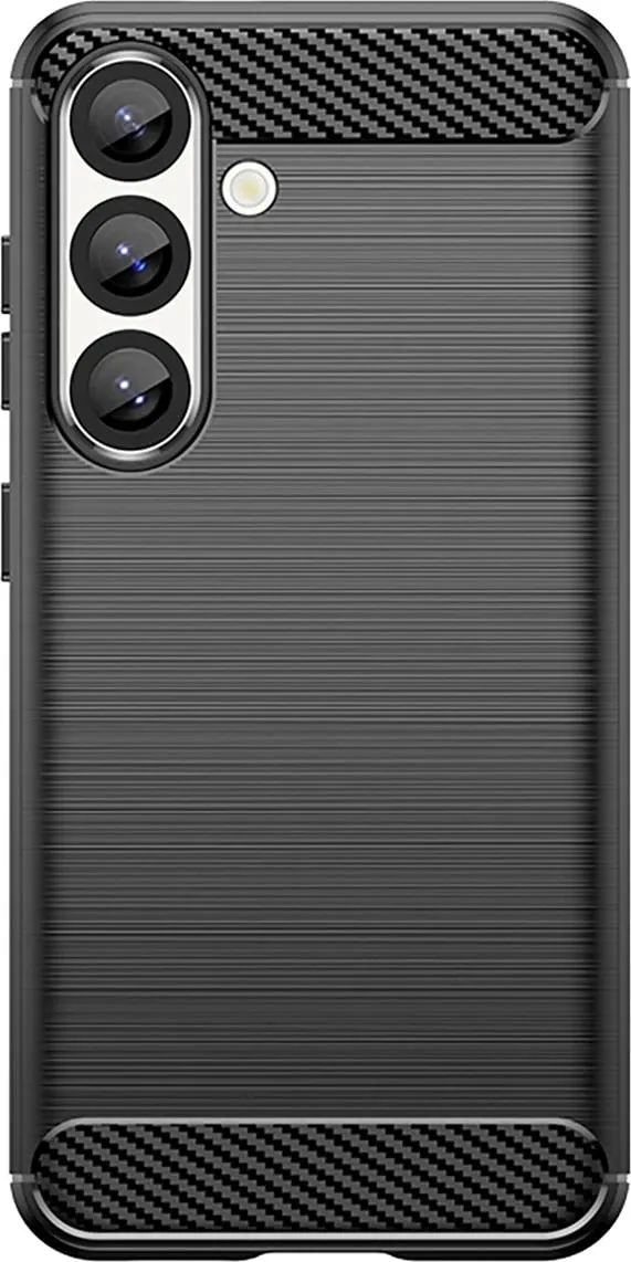 Mbështjellës Hurtel Carbon Case për iPhone 16e, silikon, kaltër - 8