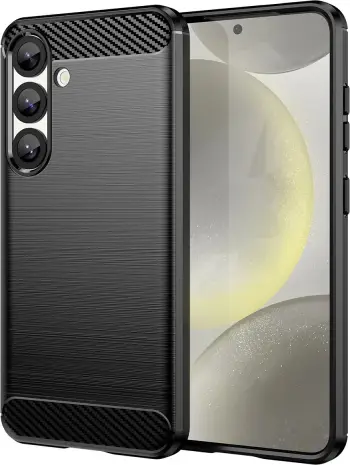 Mbështjellës Hurtel Carbon Case për iPhone 16e, silikon, kaltër