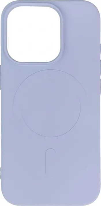 Mbështjellës Hurtel Liquid Silicone Case MagSafe për iPhone 16 Pro Max, vjollcë