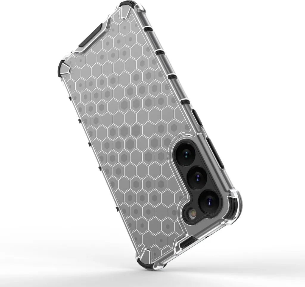 Mbështjellës Hurtel Honeycomb për Samsung Galaxy S23+, i blinduar, Blu - 15