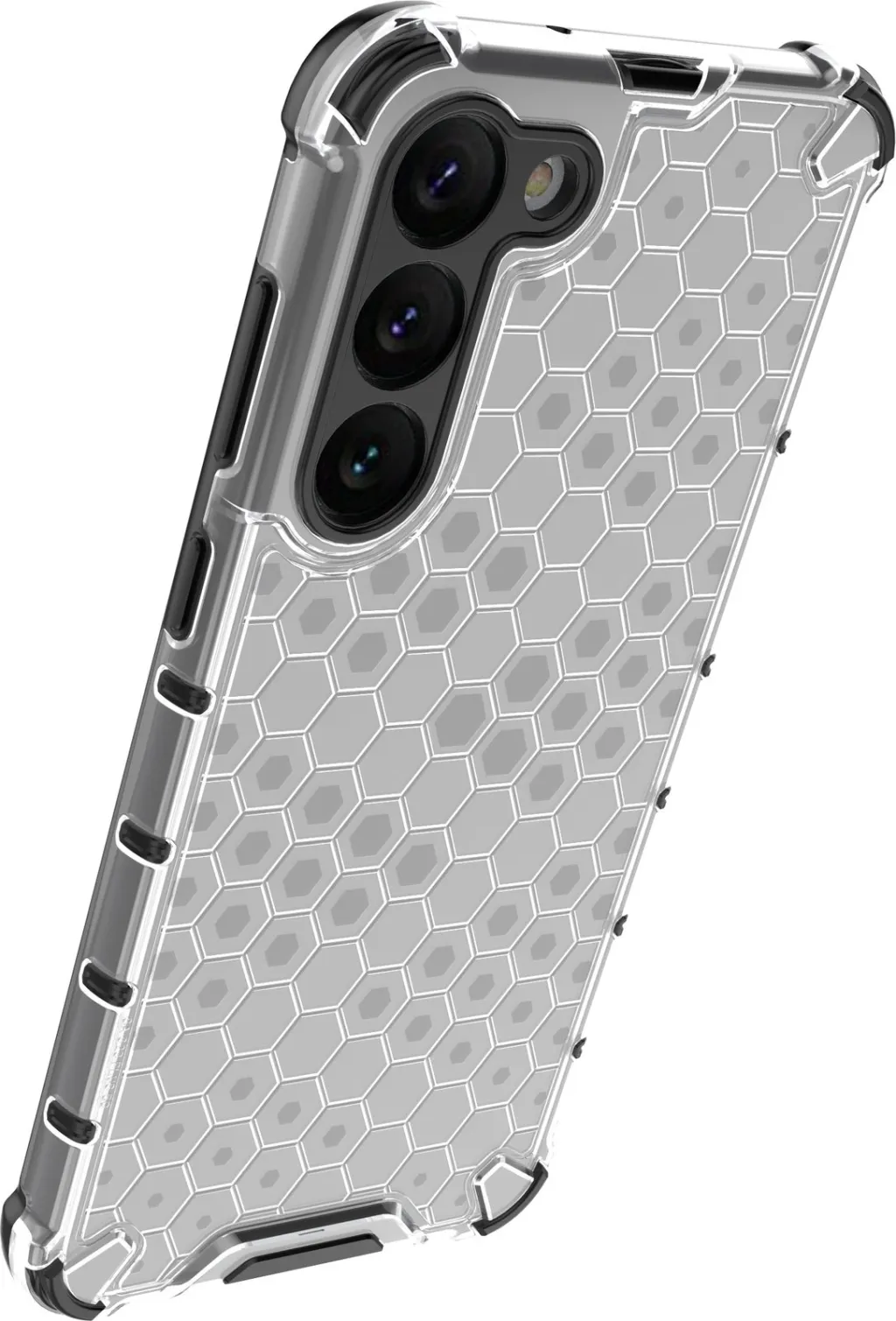 Mbështjellës Hurtel Honeycomb për Samsung Galaxy S23+, i blinduar, Blu - 16