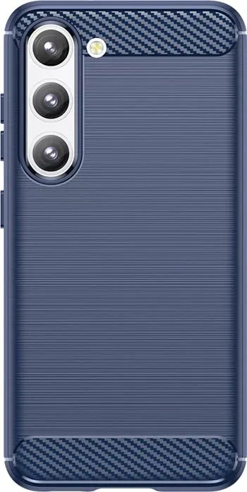 Mbështjellës për celular Hurtel Carbon Case për Samsung Galaxy S23, TPU, Blu - 2
