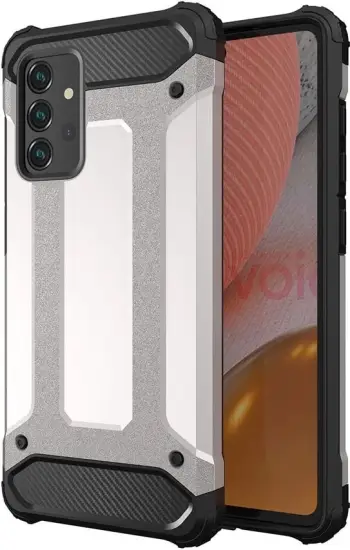 Mbështjellës Hybrid Armor Hurtel për Samsung Galaxy A26, argjend