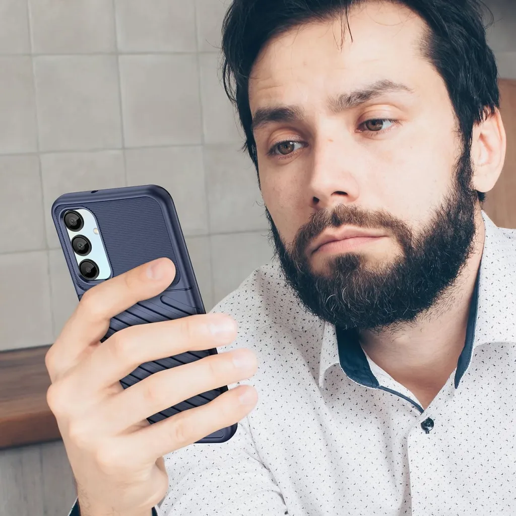 Mbështjellës Hurtel Thunder Case për Samsung Galaxy A16 / A16 5G, TPU, Kaltër - 7