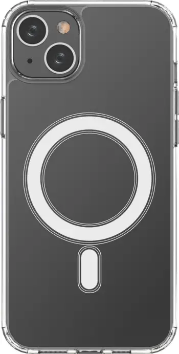 Mbështjellës Hurtel Magnetic Case MagSafe për iPhone 15 Plus, Transparent