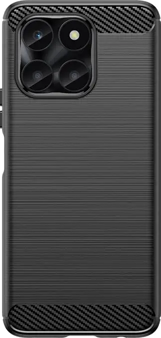 Mbështjellës Hurtel Carbon Case për Honor X6a, i zi