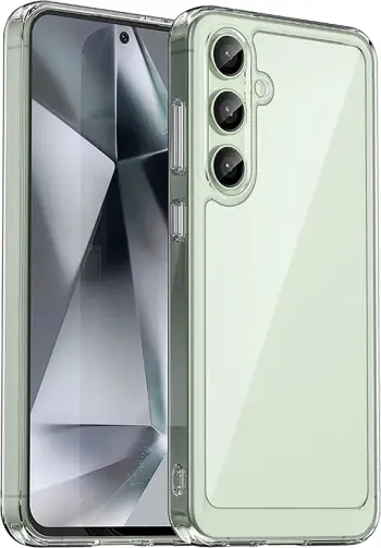 Mbështjellës Hurtel Outer Space Case për Samsung Galaxy S24 FE, Transparent/Black
