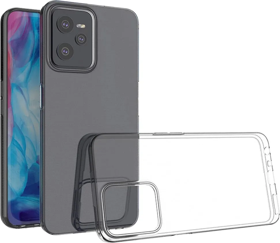 Mbështjellës Hurtel Ultra Clear 0.5mm për Realme C35, Transparent - 2