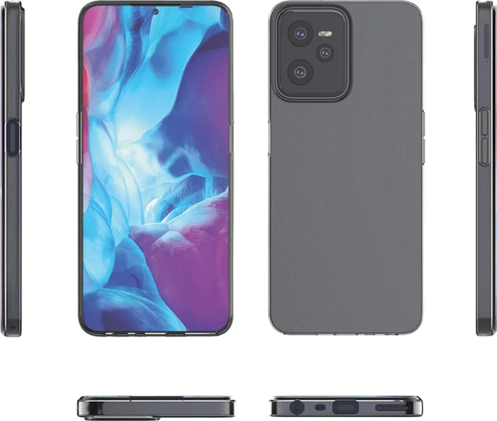 Mbështjellës Hurtel Ultra Clear 0.5mm për Realme C35, Transparent - 3