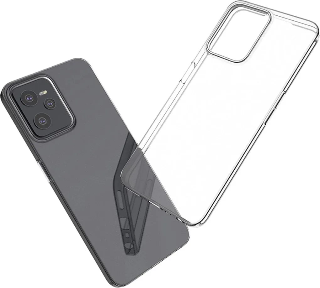 Mbështjellës Hurtel Ultra Clear 0.5mm për Realme C35, Transparent - 6