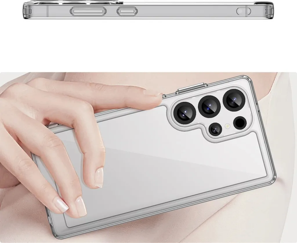 Mbështjellës Hurtel Outer Space Case për Samsung Galaxy S25 Ultra, i zi - 4