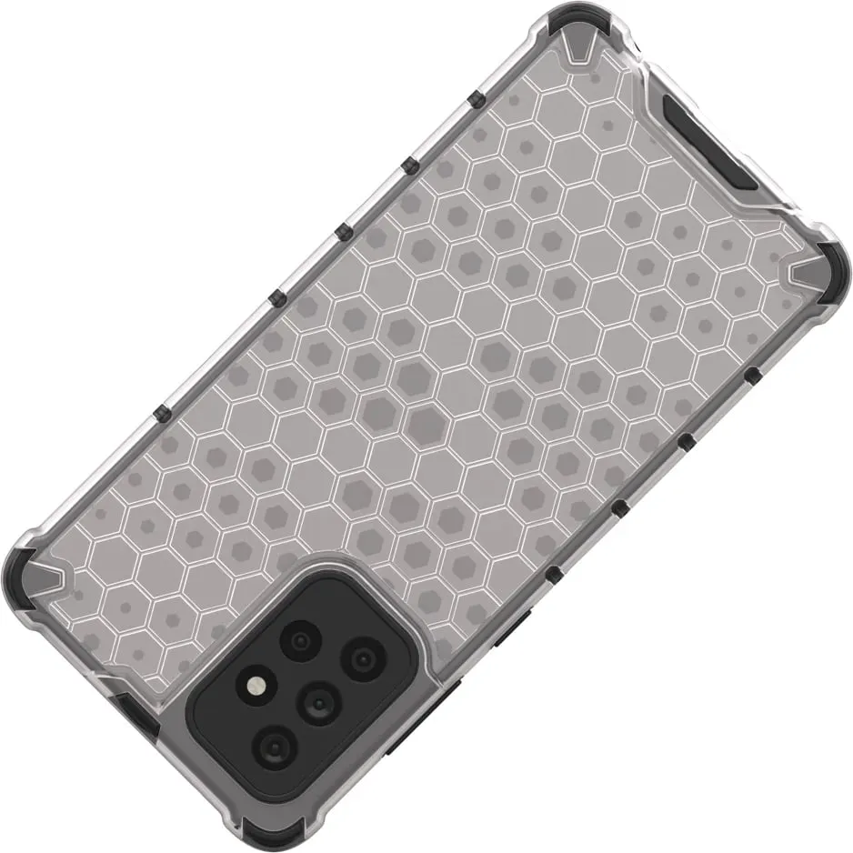Mbështjellës Hurtel Honeycomb Case për Samsung Galaxy A72 4G, Blu - 5