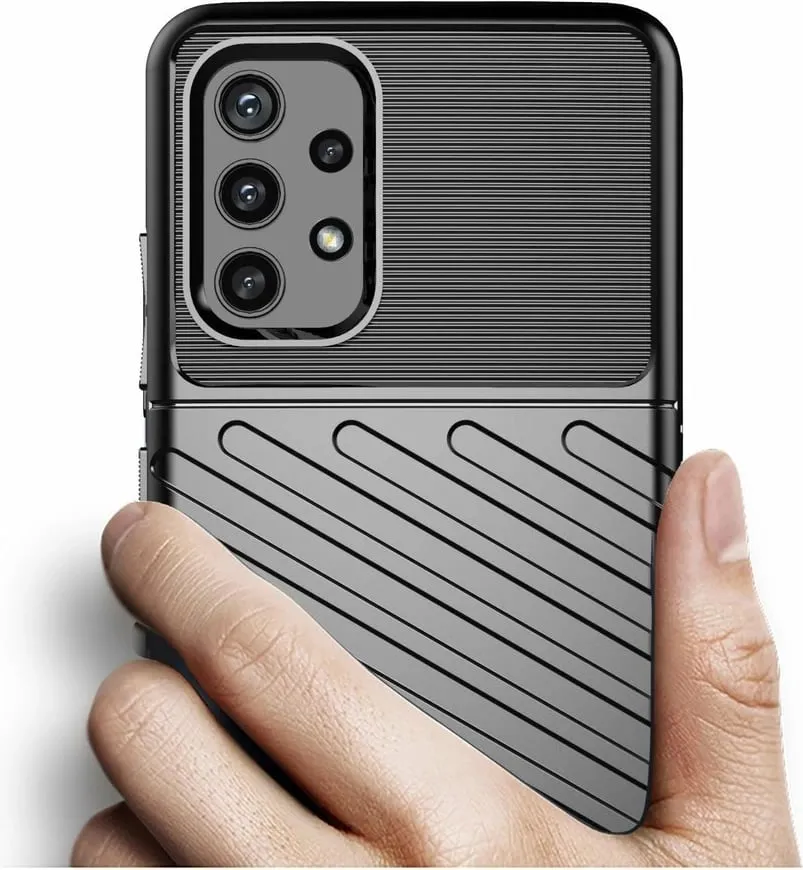 Mbështjellës Hurtel Thunder Case për Samsung Galaxy A32 5G, TPU, Kaltër - 3