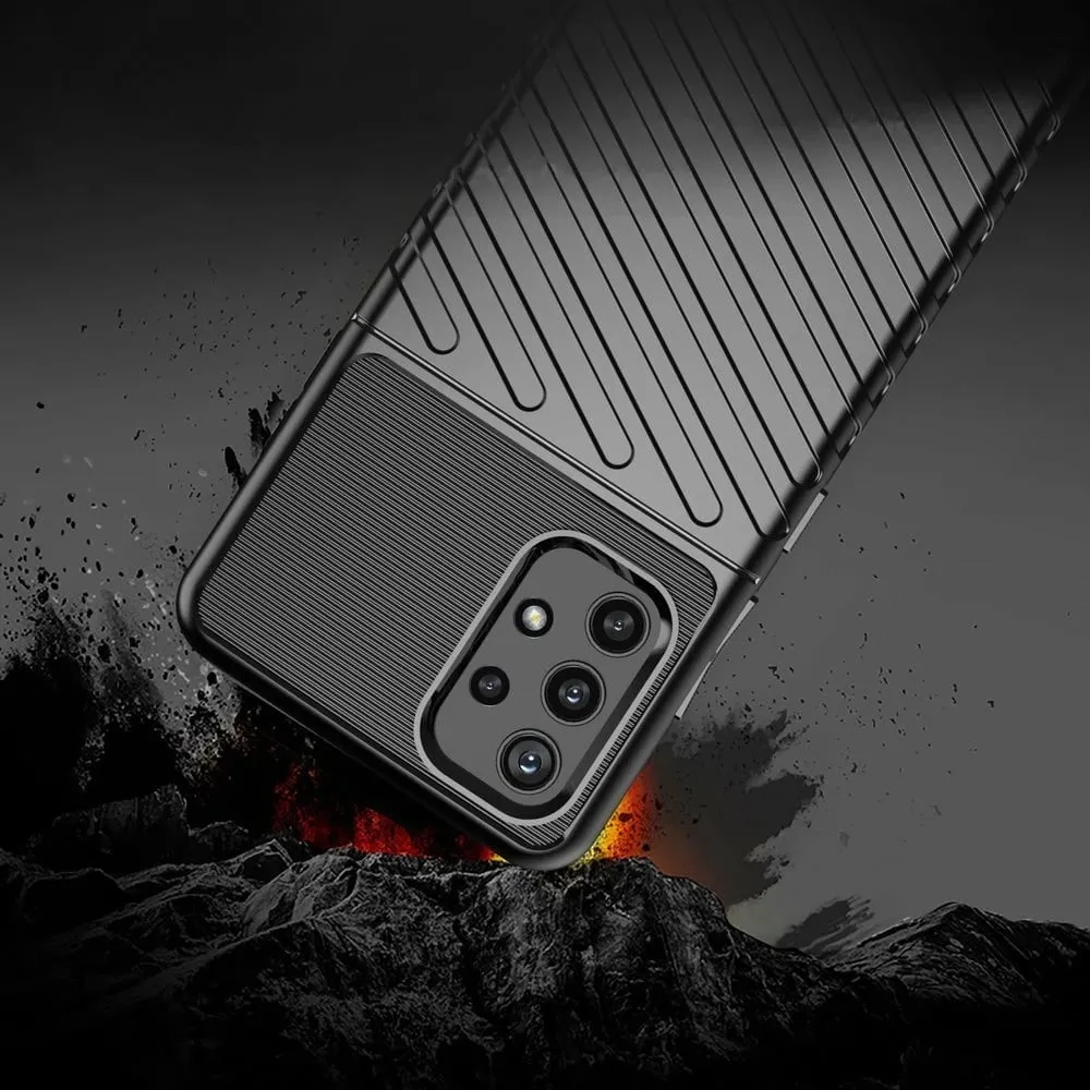 Mbështjellës Hurtel Thunder Case për Samsung Galaxy A32 5G, TPU, Kaltër - 4