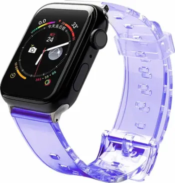 Rrip silikoni për Apple Watch Hurtel, 42/44mm, e verdhë