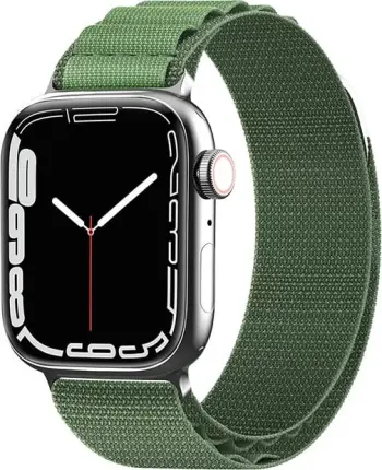 Rrip ore Alpine për Apple Watch, 38/40/41 mm, tokëz çeliku, portokalli