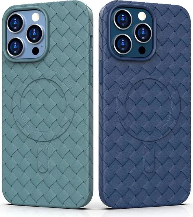 Mbështjellës Hurtel Color Matte Case për iPhone 15, MagSafe, vjollcë - 4