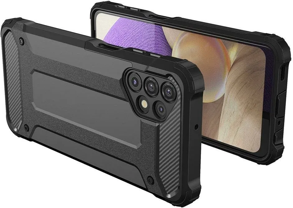 Mbulesë telefoni Hurtel Hybrid Armor për Samsung Galaxy A53 5G, hibride, rezistente ndaj goditjeve, blu e hapur - 3