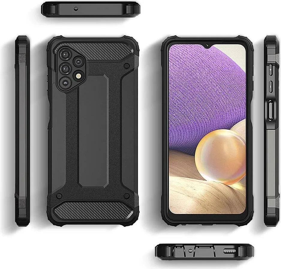 Mbulesë telefoni Hurtel Hybrid Armor për Samsung Galaxy A53 5G, hibride, rezistente ndaj goditjeve, blu e hapur - 4