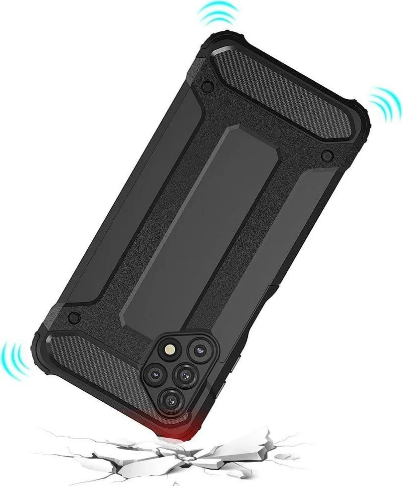Mbulesë telefoni Hurtel Hybrid Armor për Samsung Galaxy A53 5G, hibride, rezistente ndaj goditjeve, blu e hapur - 8