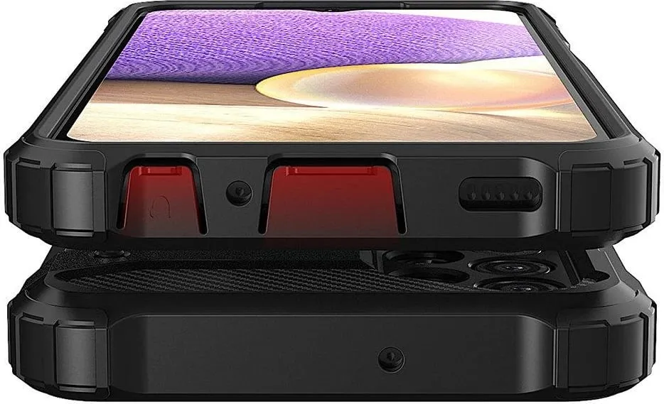 Mbulesë telefoni Hurtel Hybrid Armor për Samsung Galaxy A53 5G, hibride, rezistente ndaj goditjeve, blu e hapur - 9