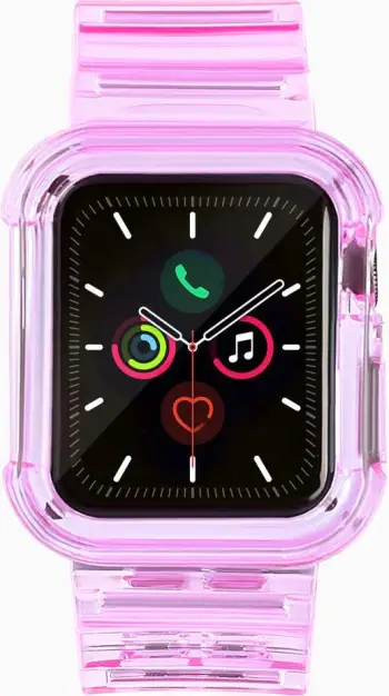 Rrip zëvendësues me mbështjellës Hurtel për Apple Watch 4/5/6/SE 40mm, Violet