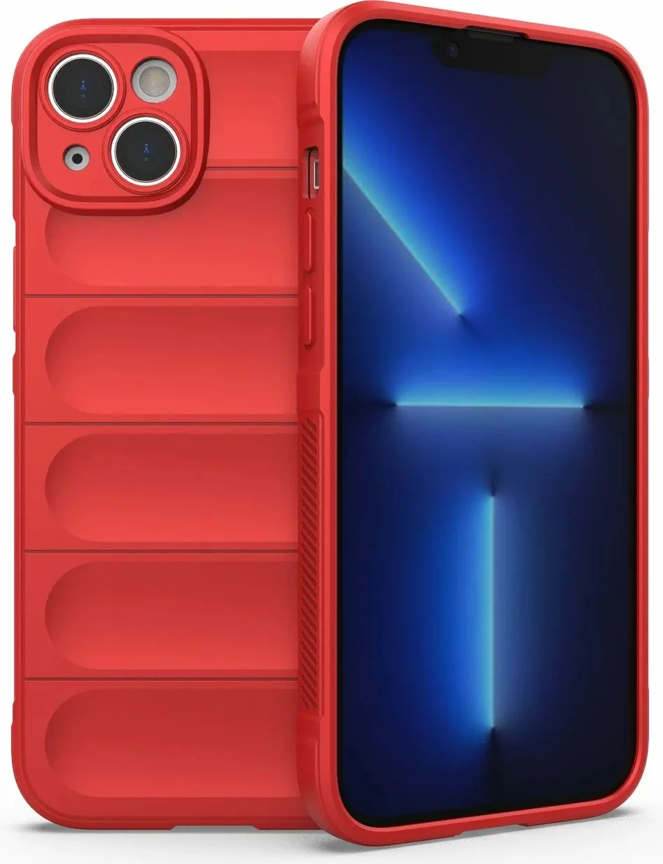 Mbështjellës Hurtel Magic Shield Case për iPhone 14 Plus, TPU, Kuq - 1