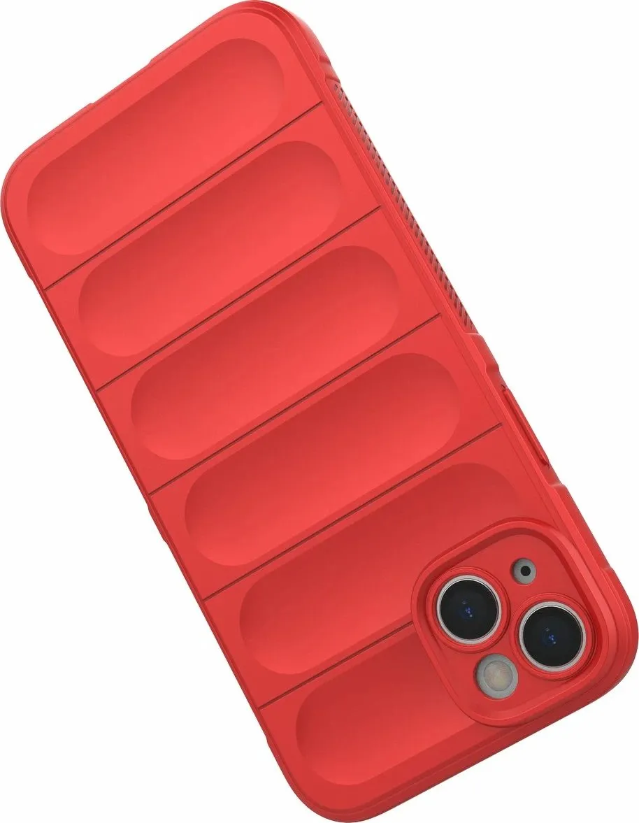 Mbështjellës Hurtel Magic Shield Case për iPhone 14 Plus, TPU, Kuq - 3
