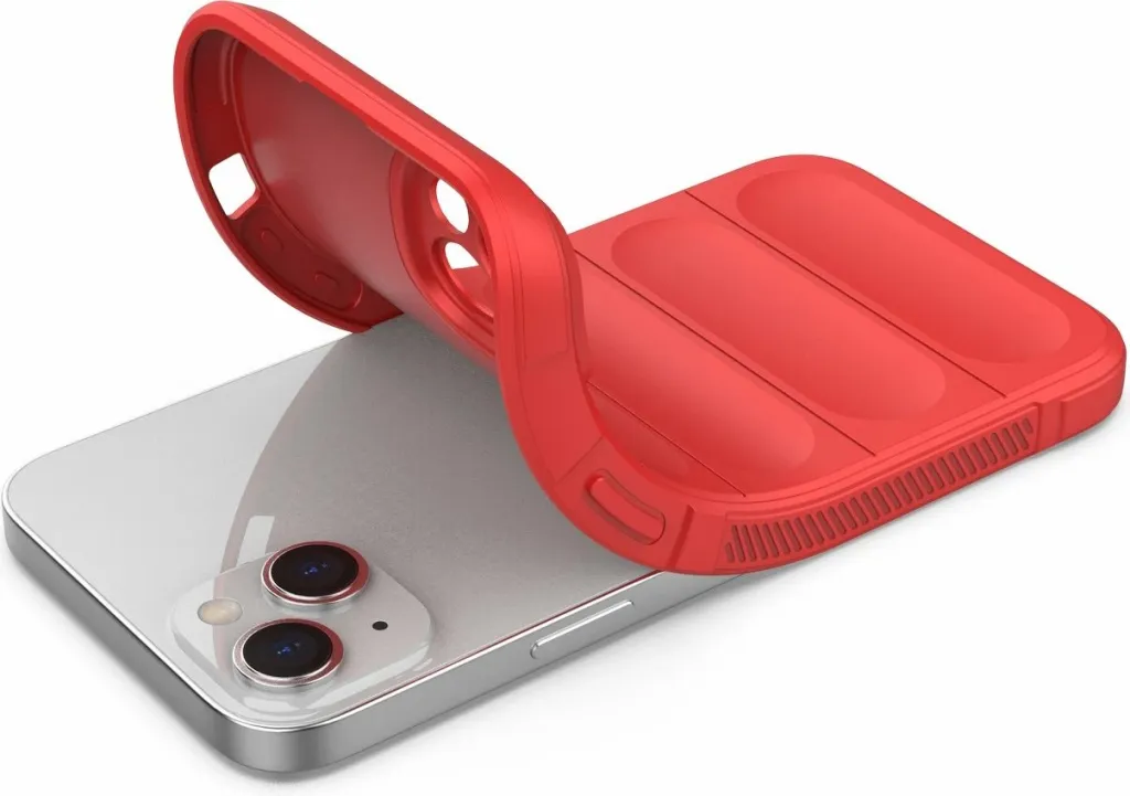 Mbështjellës Hurtel Magic Shield Case për iPhone 14 Plus, TPU, Kuq - 4