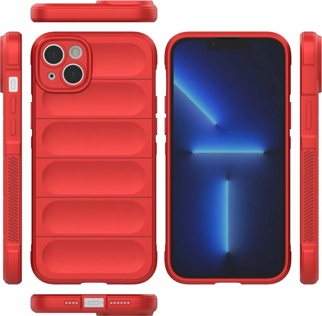 Mbështjellës Hurtel Magic Shield Case për iPhone 14 Plus, TPU, Kuq - 7