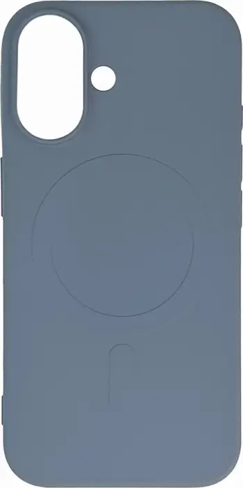 Mbështjellës Hurtel Liquid Silicone Case me MagSafe për Samsung Galaxy S25 Edge, blu e çelët