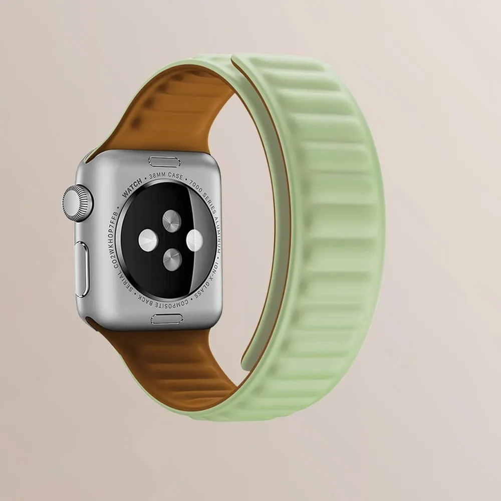 Rrip magnetik për Apple Watch Hurtel, 42/44mm, Kafe - 7