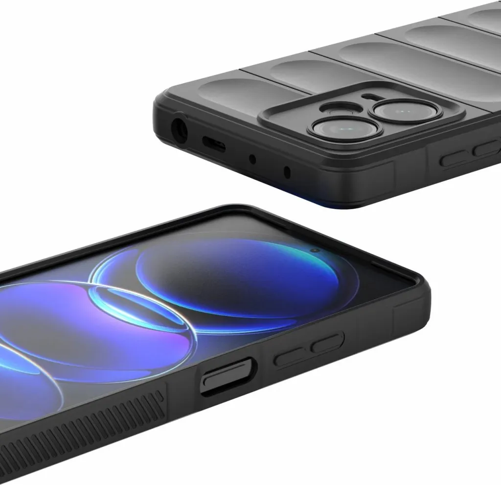 Mbulesë telefoni Hurtel Magic Shield, për Xiaomi Redmi Note 12 Pro+, fleksibile, e kuqe - 18