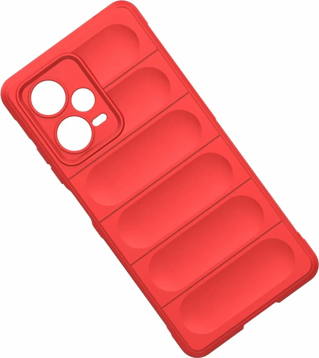 Mbulesë telefoni Hurtel Magic Shield, për Xiaomi Redmi Note 12 Pro+, fleksibile, e kuqe - 3