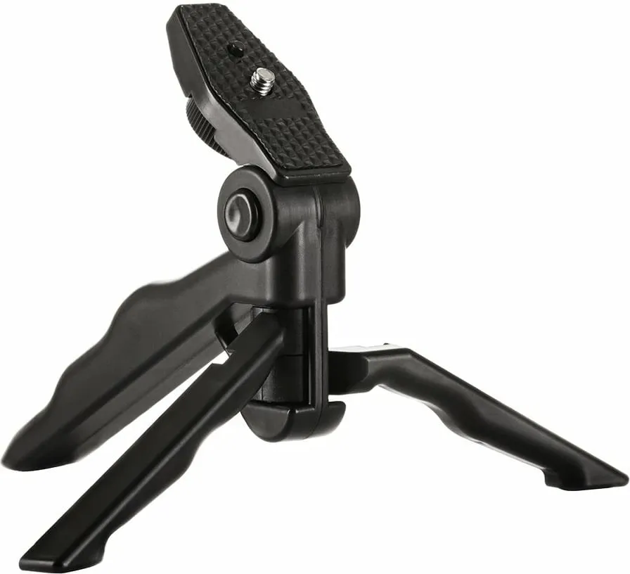 Mbajtëse dore me mini tripod për GoPro SJCAM, Hurtel, e zezë - 5
