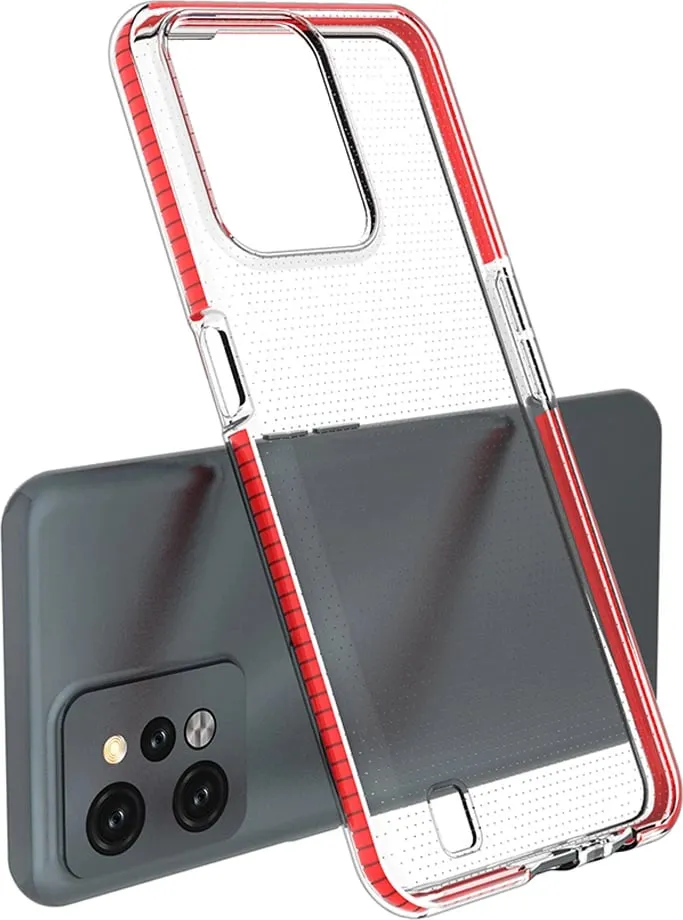 Mbështjellës Hurtel Spring Case për Realme C31, TPU, Rozë e lehtë - 3
