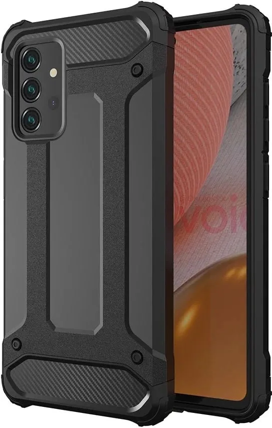 Mbështjellës Hurtel Hybrid Armor për Samsung Galaxy A26, i zi - 1