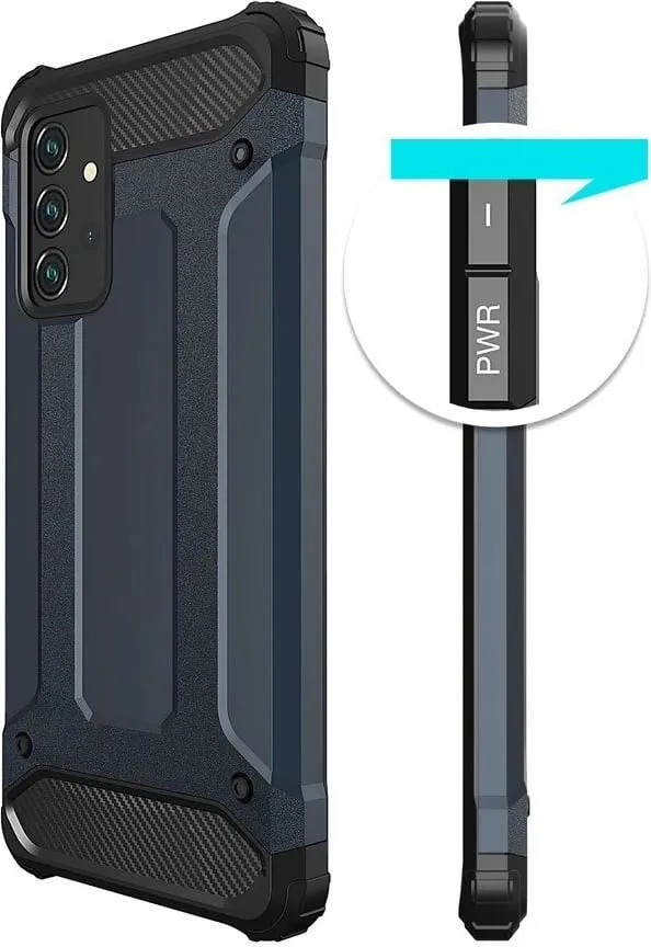 Mbështjellës Hurtel Hybrid Armor për Samsung Galaxy A26, i zi - 6