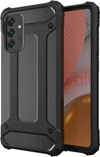 Mbështjellës Hurtel Hybrid Armor për Samsung Galaxy A26, i zi