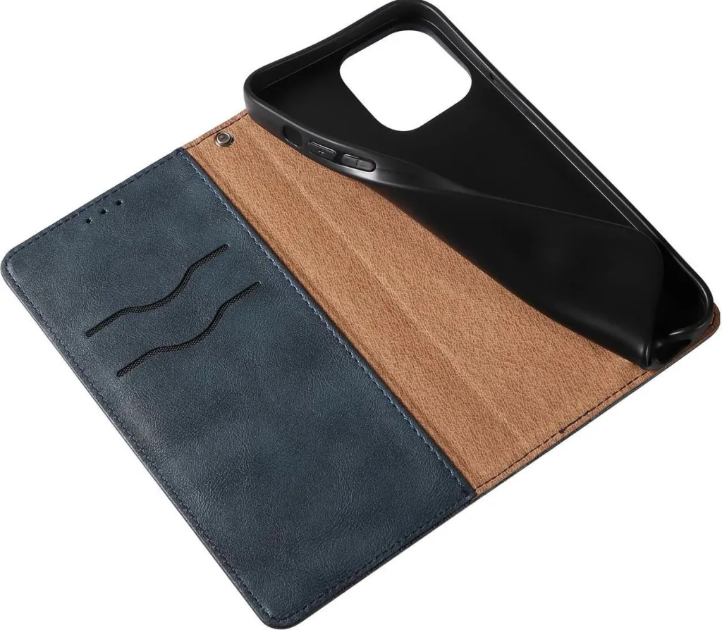 Këllëf portofol Hurtel Magnet Strap Case për iPhone 12 Pro Max, me magnet, me varëse, i zi - 13